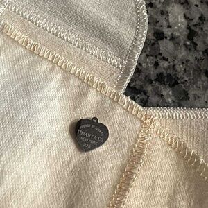 Tiffany & Co. Silver Heart Charm